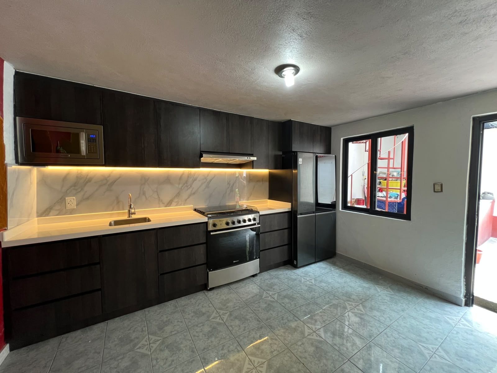 Cocina después de la remodelación